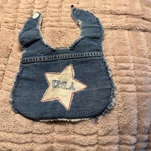 Vintage USA denim bib